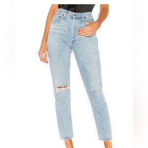 Agolde ‘Jamie’ High Rise Classic Jeans